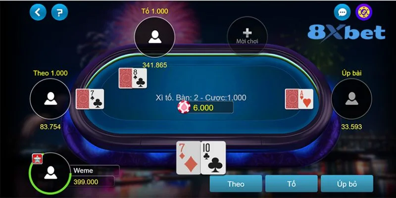 Cách Chơi Bài Xì Tố 8Xbet Đơn Giản, Chắc Thắng Từ Cao Thủ 3 Chia sẻ cách chơi bài xì tố chuẩn nhất từ cao thủ 8Xbet.